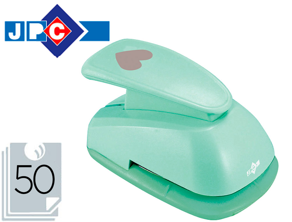 PERFORATEUR FANTAISIE WONDAY JUMBO 50/55MM MOTIF COEUR