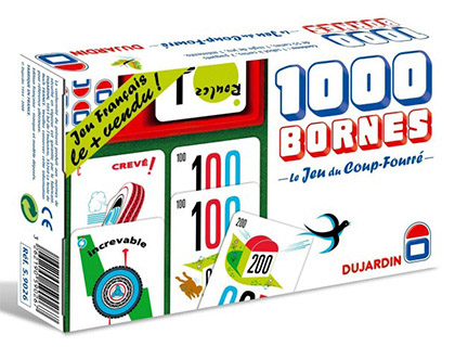 JEU MILLE BORNES 2/6 JOUEURS