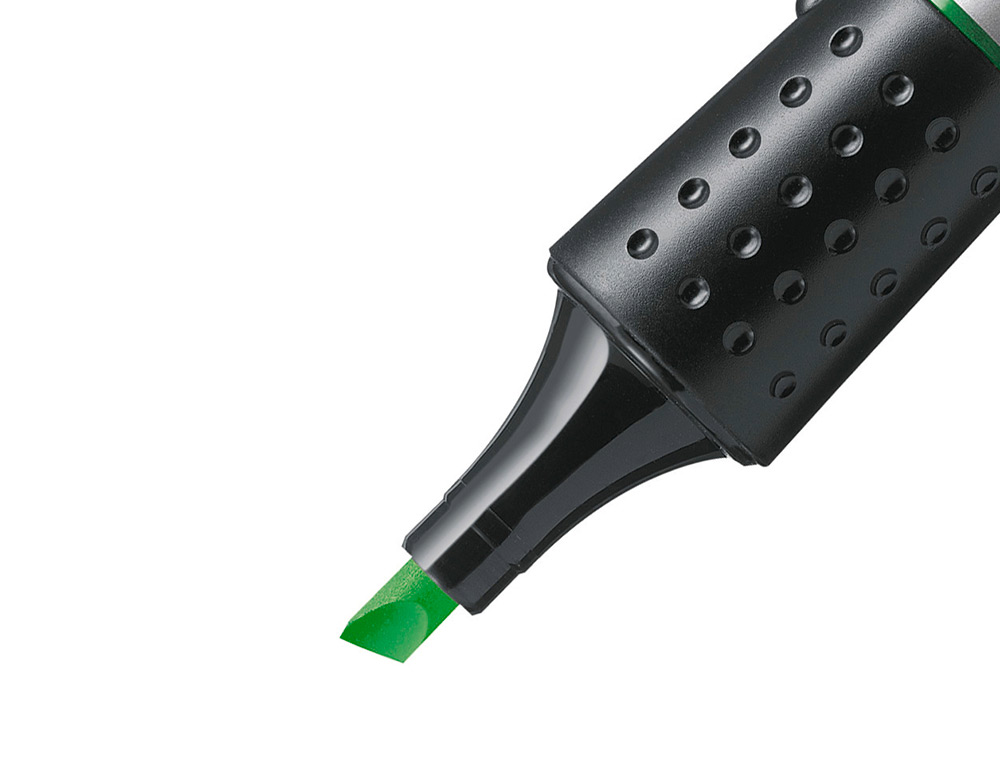 SURLIGNEUR STABILO LUMINATOR TRACÉ 2/5MM ENCRE LIQUIDE NIVEAU VISIBLE BASE ERGONOMIQUE COULEUR VERT
