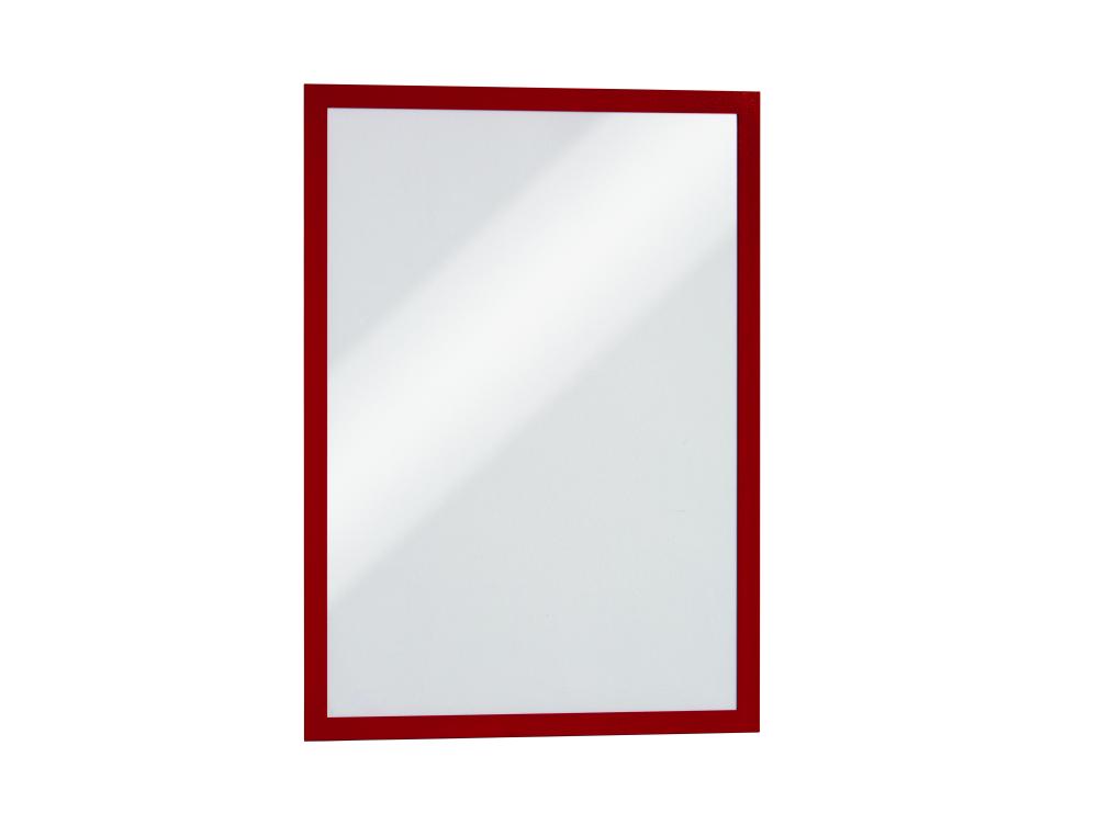 PORTE-AFFICHE A3 ROUGE P/2ADHEDURAFRAME ADHSIF DURABLE - ROUGE - A3