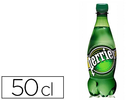 EAU GAZEUSE PERRIER BOUTEILLE 50CL