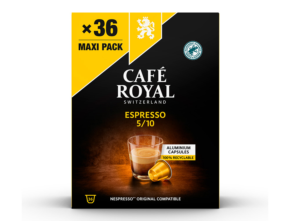 CAFE ROYAL ESPRESSO S COMP 36 CAPSULES