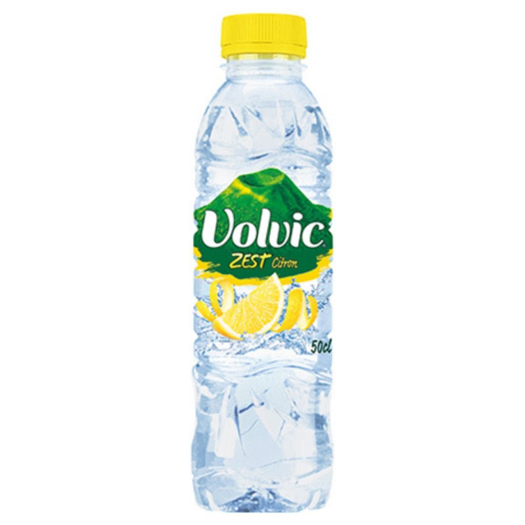 EAU VOLVIC ZEST CITRON PET BOUTEILLE 50CL