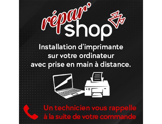 INSTALLATION D'IMPRIMANTE A   DISTANCE SUR ORDINATEUR       REPARSHOP